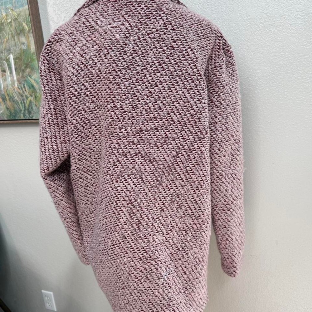 Bershka Textured Knit Coat – Size M/L‎ - Picture 4 of 7